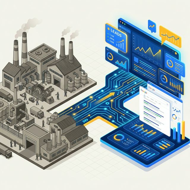 Digital Asset builder for B2B businesses permanent lead generation for manufacturers, CA firms, and law firms